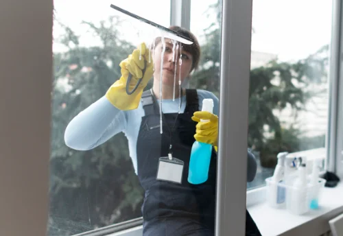 Nettoyage de vitres intérieures et extérieures à Porte du Ried